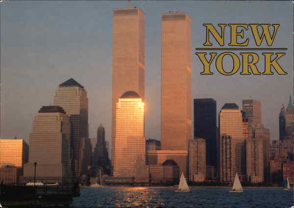 View of Lower Manhattan New York