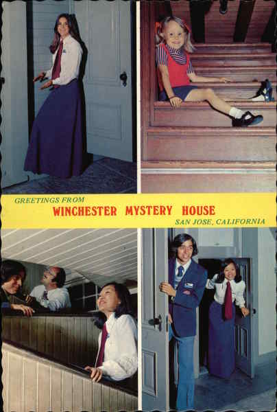 Greetings from Winchester Mystery House San Jose California