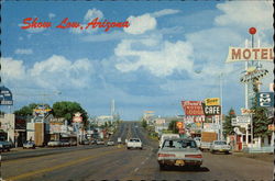 Looking Up Main Drag Show Low Arizona