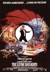 James Bond 007 - The Living Daylights Movie and Television Advertising