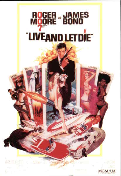James Bond 007 - Live and Let Die Movie and Television Advertising