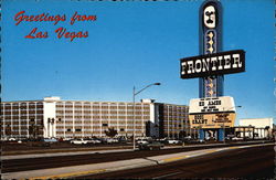 Frontier Hotel Las Vegas, NV Postcard Postcard