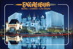 Excalibur Hotel and Casino Postcard