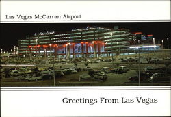 Las Vegas McCarran Airport Nevada Postcard Postcard