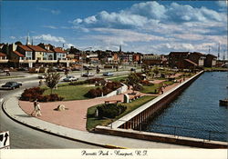 View of Perrotti Park Postcard