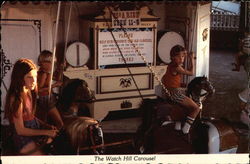 The Watch Hill Carousel Rhode Island Postcard Postcard
