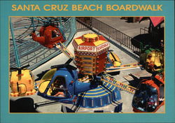 Santa Cruz Beach Boardwalk California Postcard Postcard