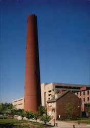9 North Front St. & Shot Tower Postcard