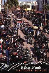 Bike Week Daytona Beach Postcard