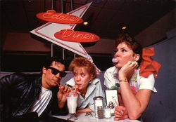 Eddie's Fabulous 50's Postcard