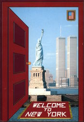 Welcome to New York: Statue of Liberty Postcard