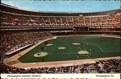 Philadelphia Veterans Stadium Postcard