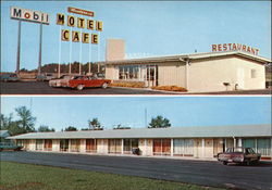 Montarosa Motel & Cafe Montrose, IL Postcard Postcard