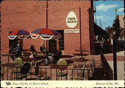 Papa Nicks in River Quay Postcard