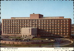 St. Agnes Hospital Postcard