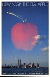 New York The Big Apple Postcard Postcard
