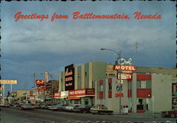 Greetings from Battlemountain Postcard
