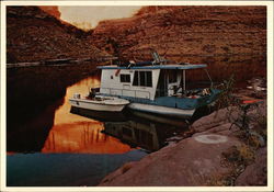 Houseboat on Lake Powell Postcard