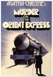 murder on the Orient Express Postcard