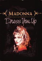 Madonna - Dress You Up Postcard