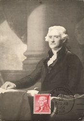 President Thomas Jefferson Maximum Cards Postcard Postcard