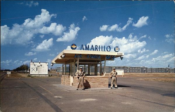 Amarillo Air Force Base - Entrance Texas