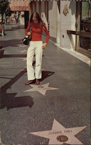 The Walk of Fame Hollywood California