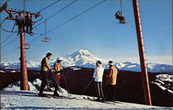 Mount Rainier from White Pass Washington