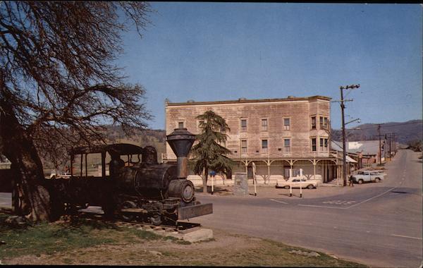 Old Steam Engine Coulterville California