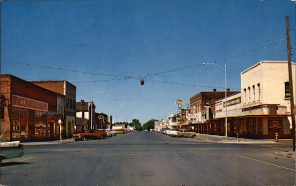 Street Scene Goldendale Washington