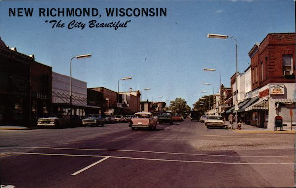 Street Scene New Richmond Wisconsin