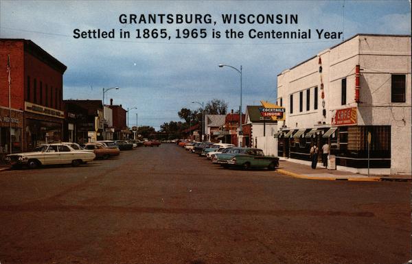 View of Town Grantsburg Wisconsin