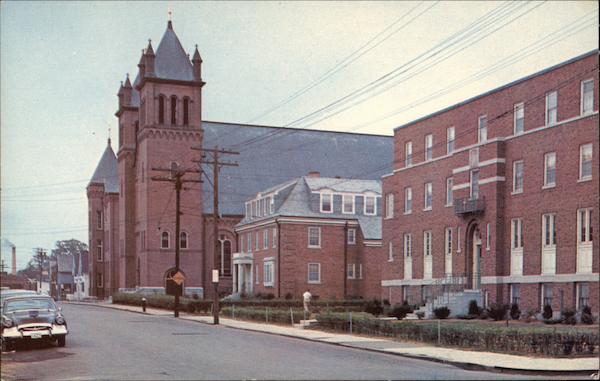 St. Patrick's Rectory, Parish School and Church Nashua New Hampshire
