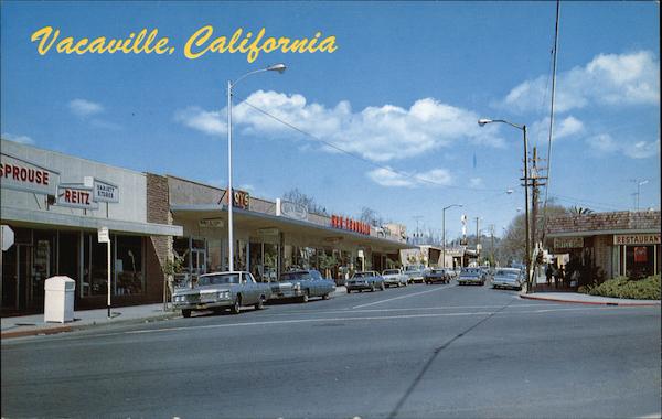 A View of the Street Vacaville California