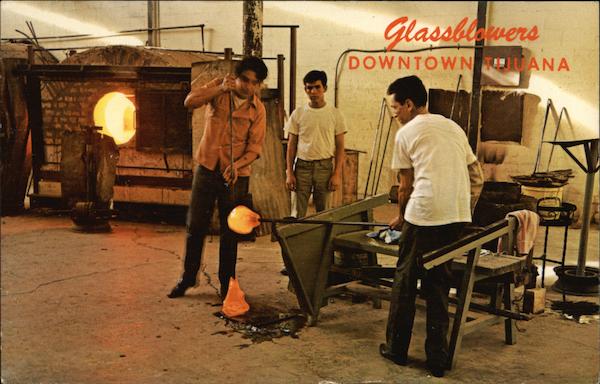 Glassblowers Tijuana Mexico