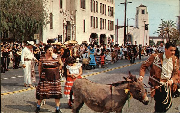 Greetings From Olvera Street Los Angeles California