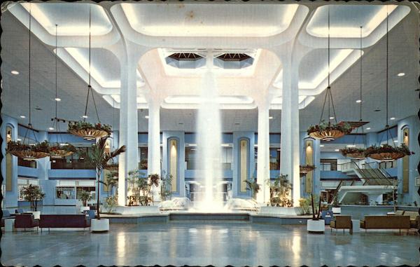 Fountain in Cinderella Court, Blue Mall of Cinderella City Englewood Colorado