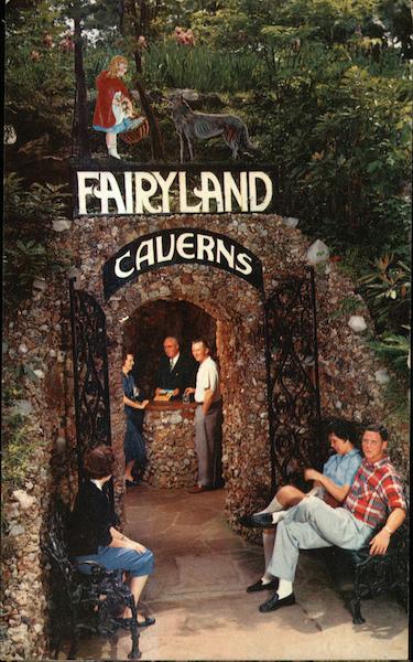 Entrance to Fairyland Caverns Rock City, TN