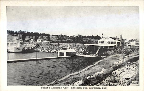 Baker's Lakeside Cafe - Southern Bell Excursion Boat Oklahoma