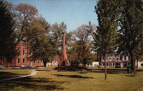 Public Square Milan Ohio