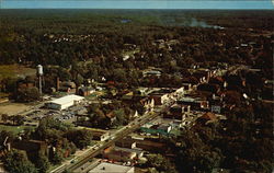 Bird's-eye View of Downtown Gravenhurst Postcard