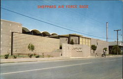 Airmen's Club, Sheppard AFB Wichita Falls, TX Postcard Postcard