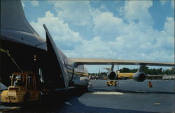 Loading of a C-141 Starlifter, Charleston Air Force Base North Charleston, SC Postcard Postcard