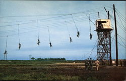 Lackland Air Force Base - Parachute Tower San Antonio, TX Postcard Postcard