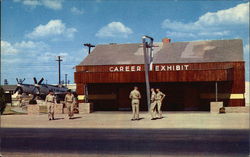 Career Exhibit Building, Lackland Air Force Base Postcard