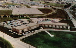 Aerial View of Vandenberg Air Force Base Lompoc, CA Postcard Postcard