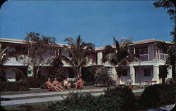 La Playa Apartments - Redington Beach Postcard