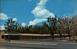 Trail Motel Rawlins, WY Postcard Postcard