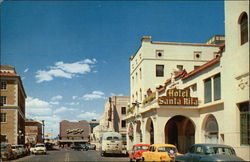 Looking North on Scott Street, Downtown Tucson, AZ Postcard Postcard