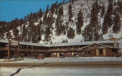 Ponderosa Lodge Red River, NM Postcard Postcard